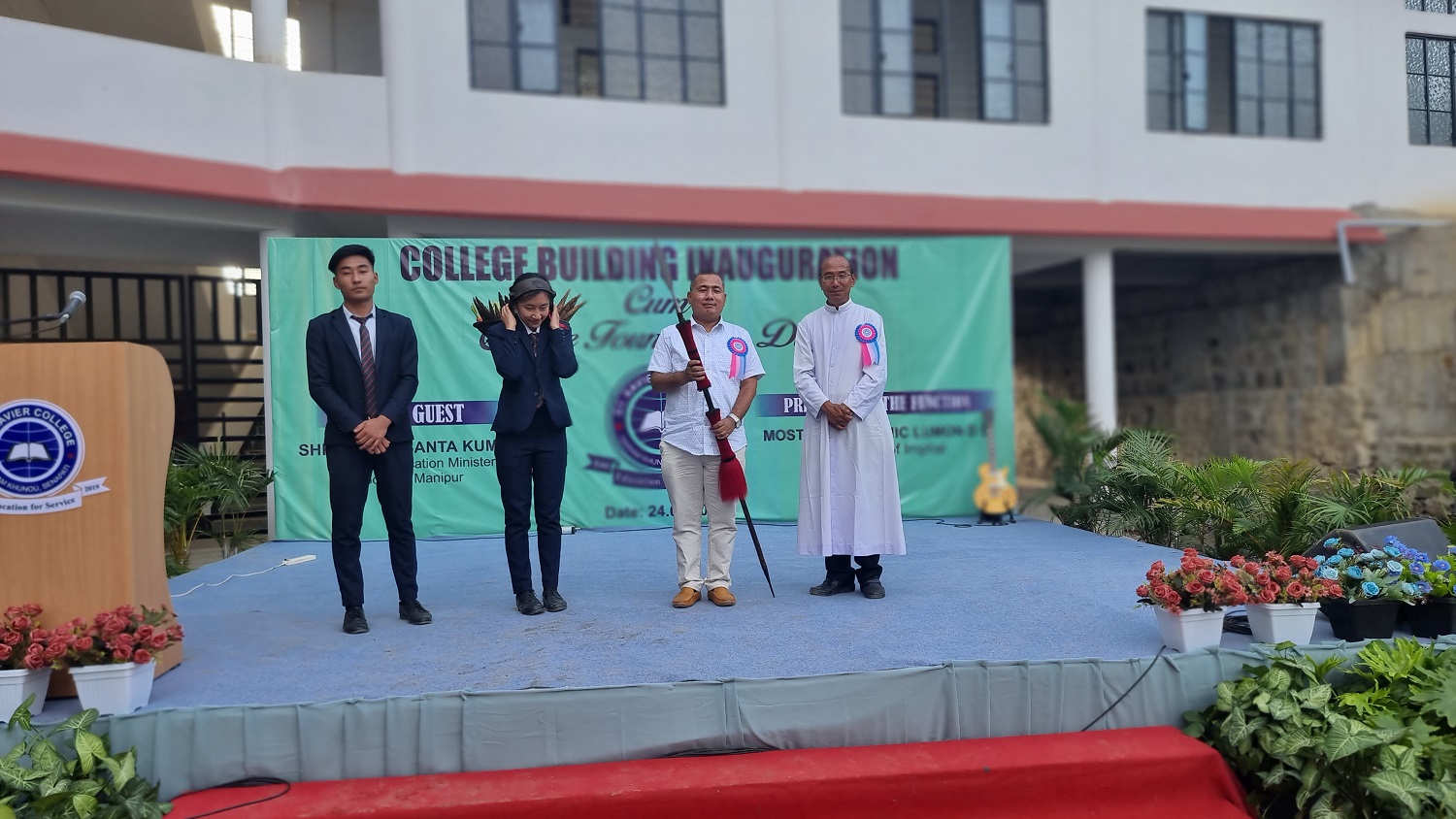 college building inauguration